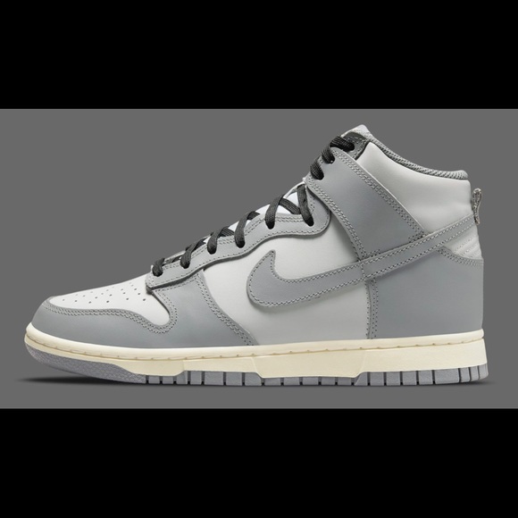Nike Dunk High Grey Sail Size 10W/8.5M - Picture 2 of 5